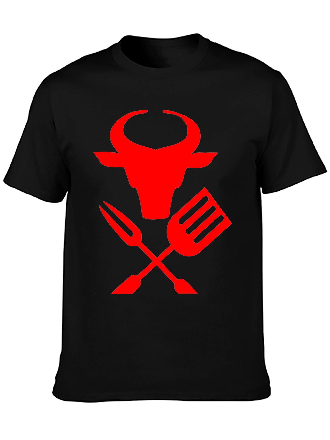 Bull BBQ T-Shirt - Grill Master Tee
