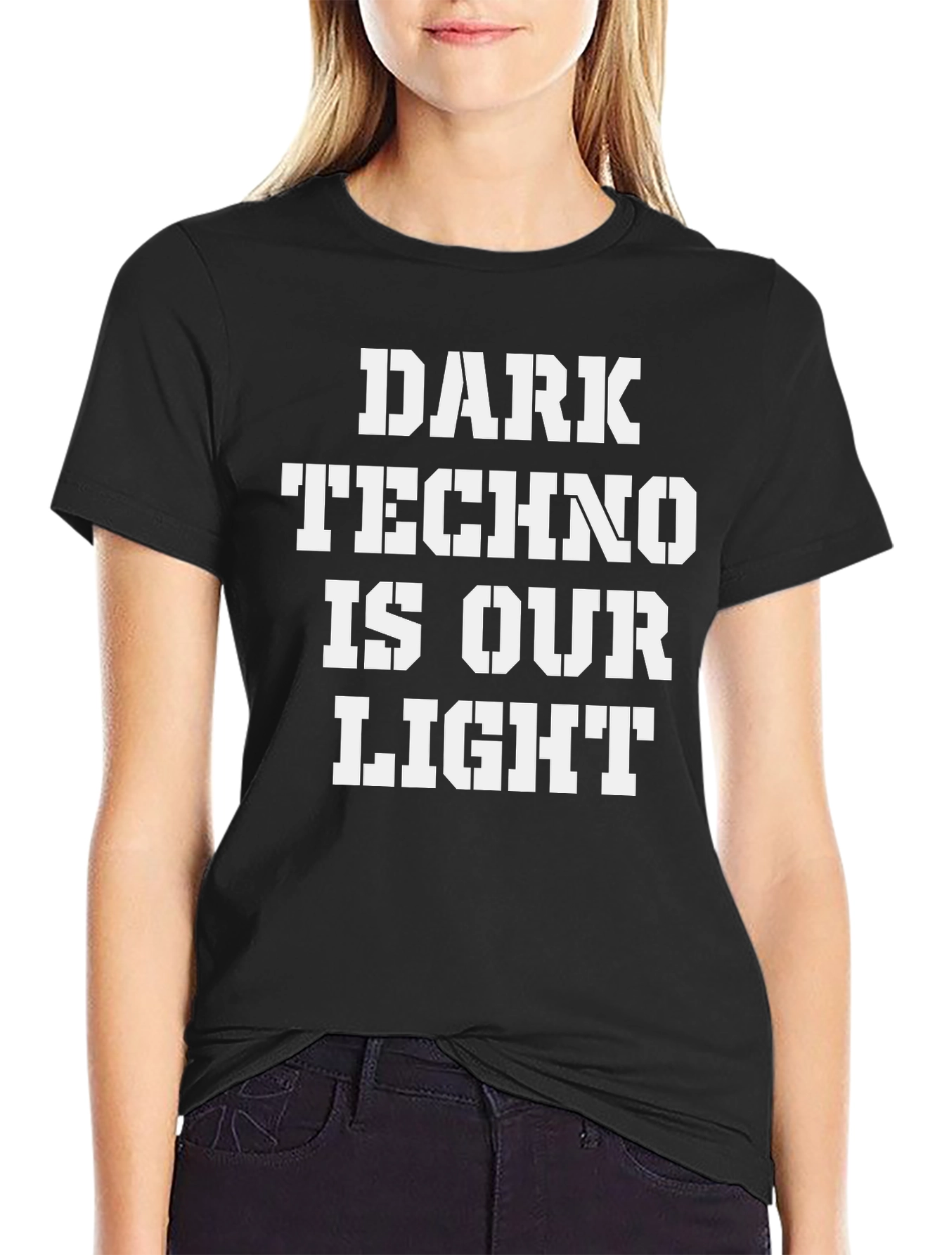 Dark Techno Is Our Light T-Shirt - Rave EDM Apparel