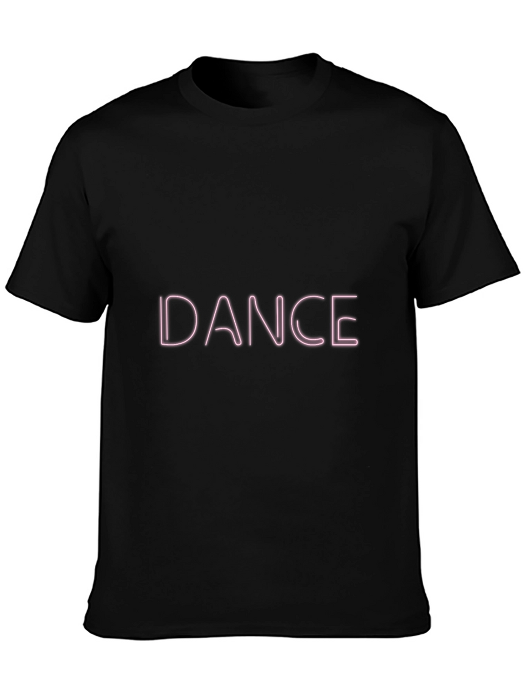 Dance Neon Graphic T-Shirt - Classic Black Tee