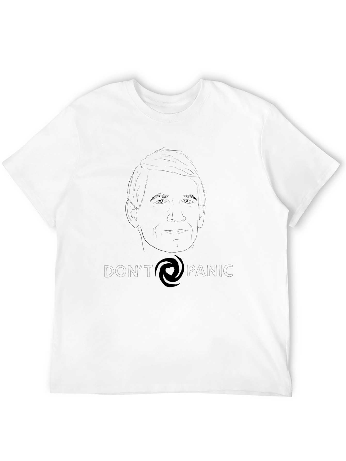 Dont Panic T-Shirt - Unique Design