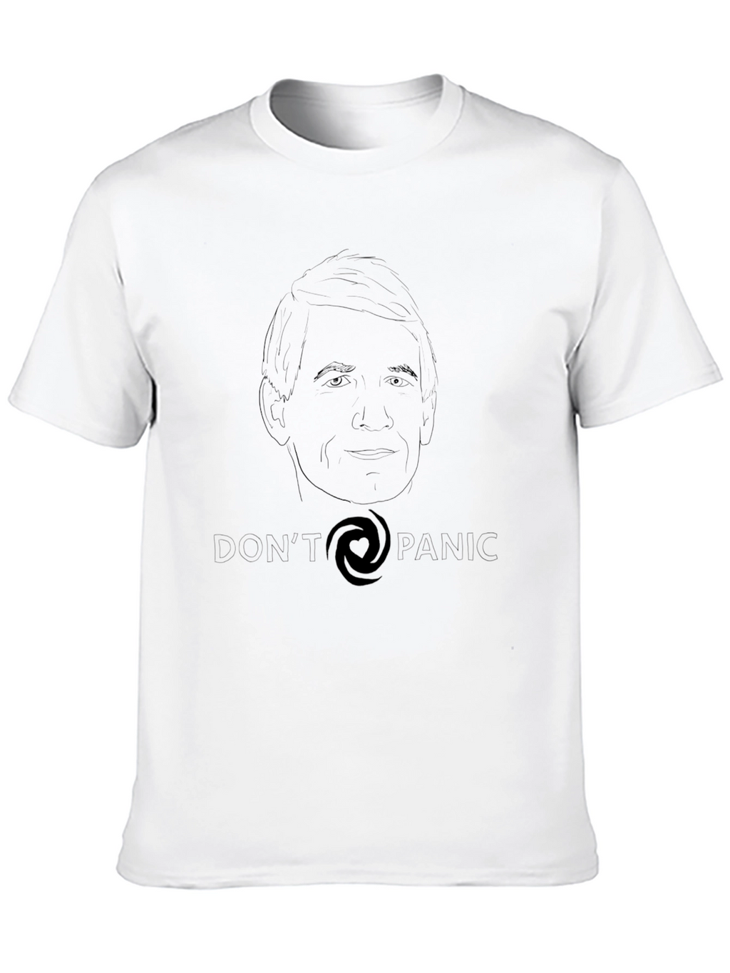 Dont Panic T-Shirt - Unique Design