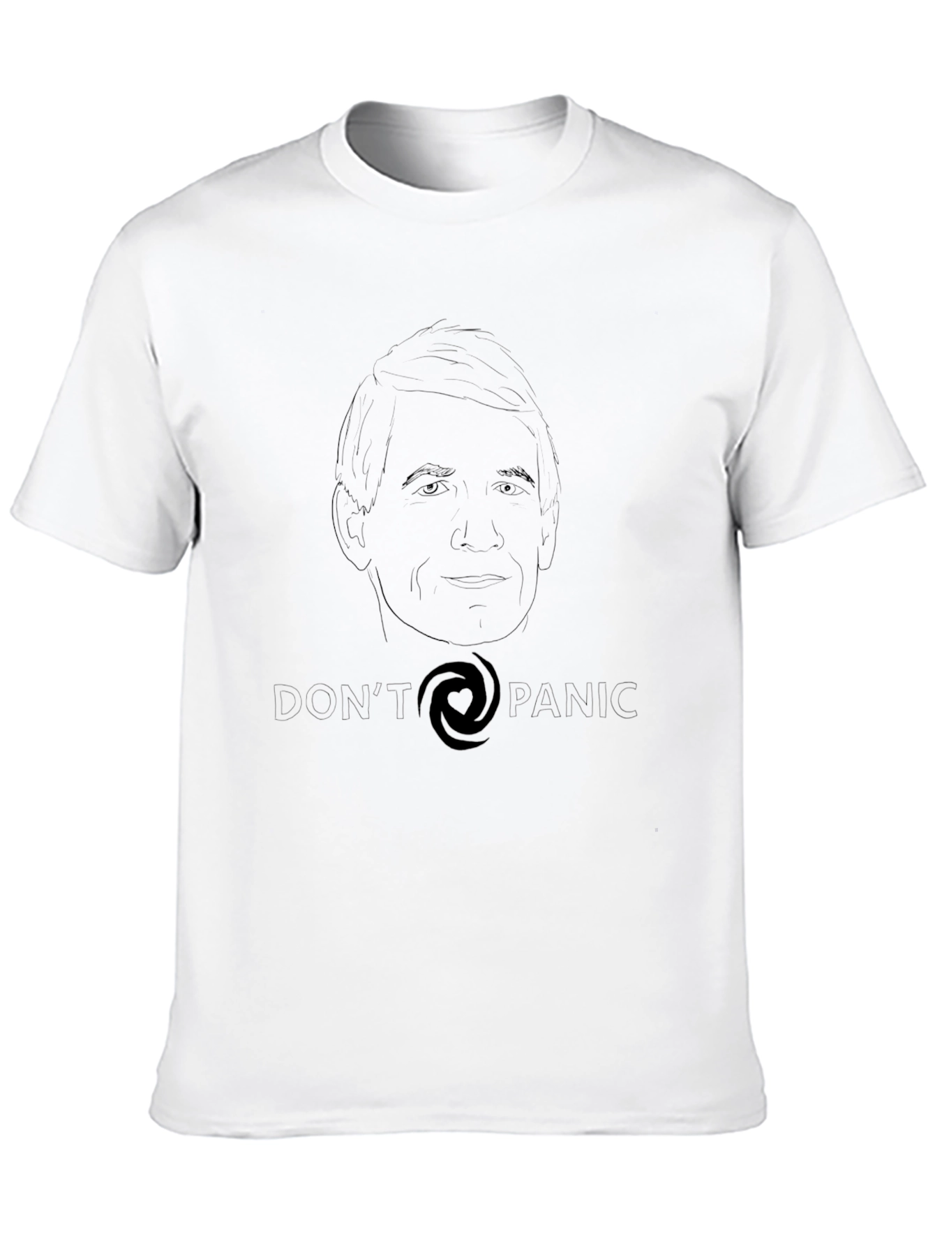 Dont Panic T-Shirt - Unique Design