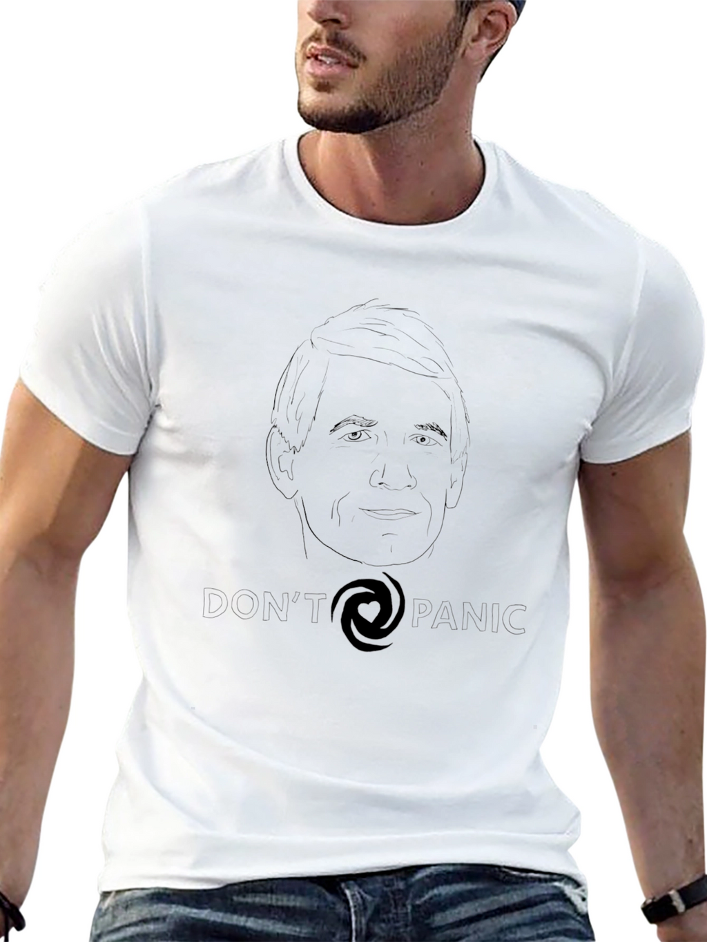 Dont Panic T-Shirt - Unique Design