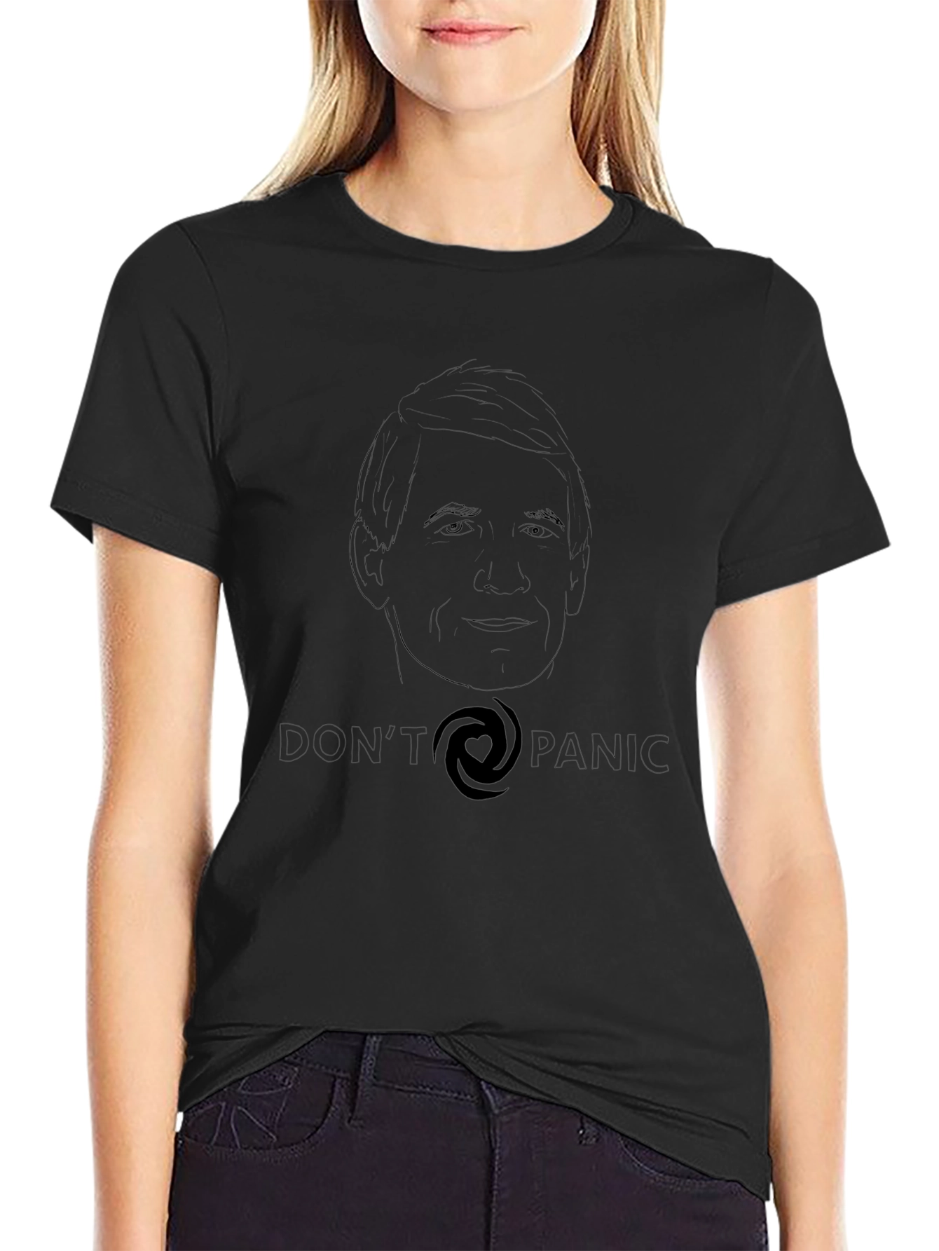 Dont Panic T-Shirt - Unique Design