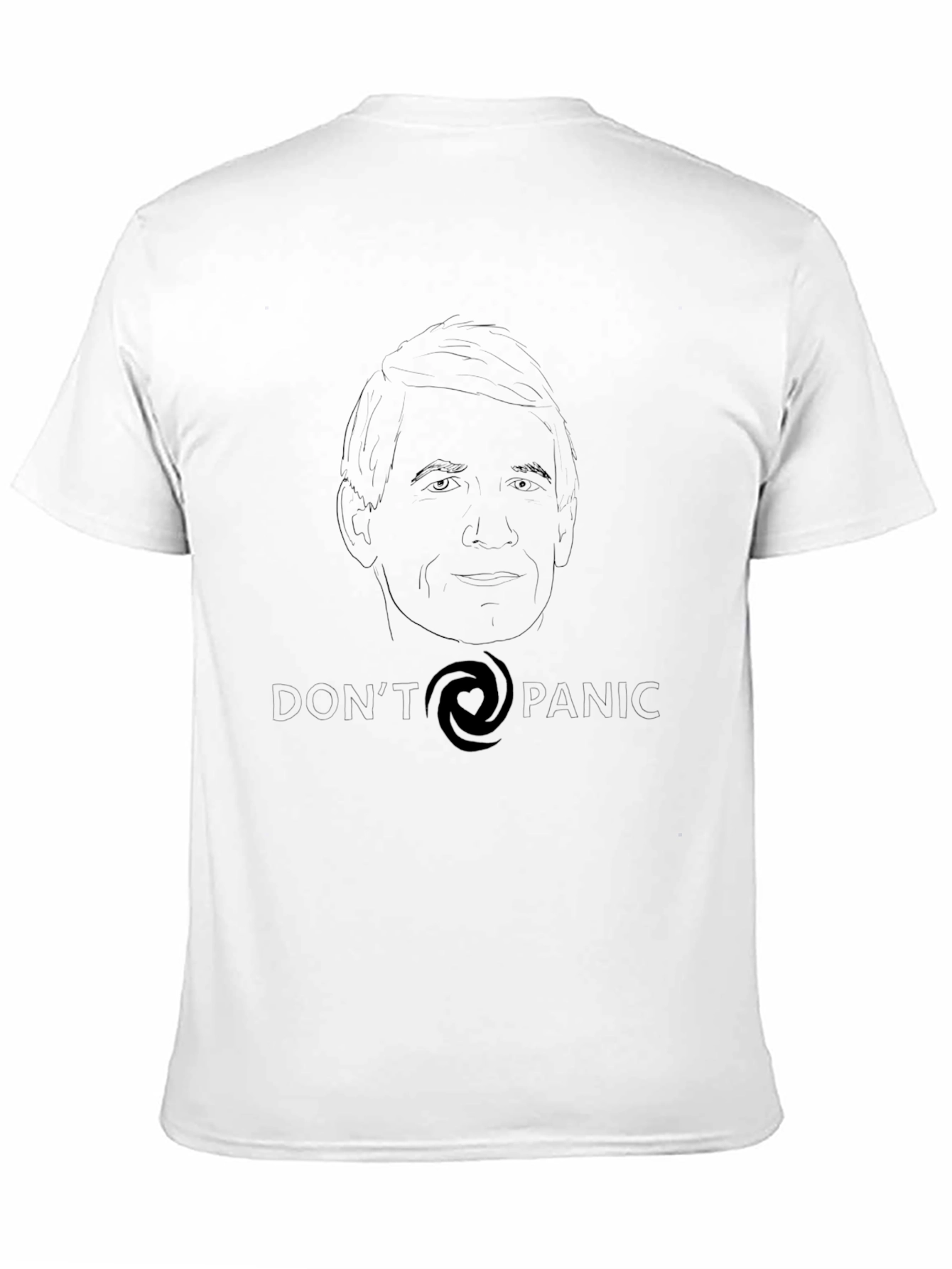 Dont Panic T-Shirt - Unique Design