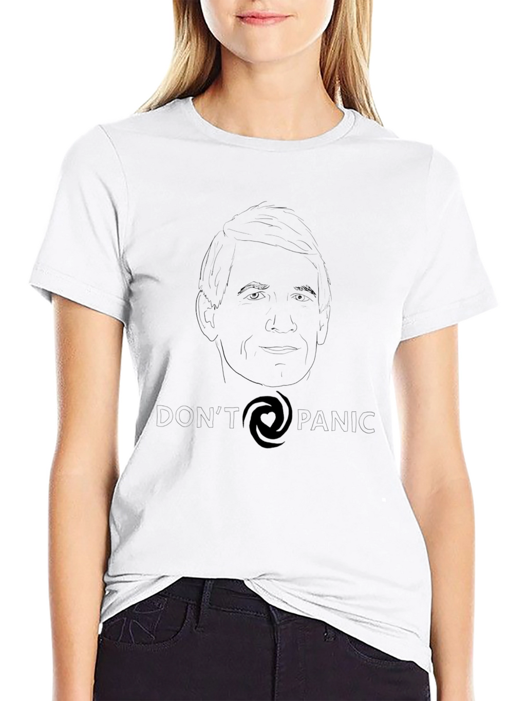 Dont Panic T-Shirt - Unique Design