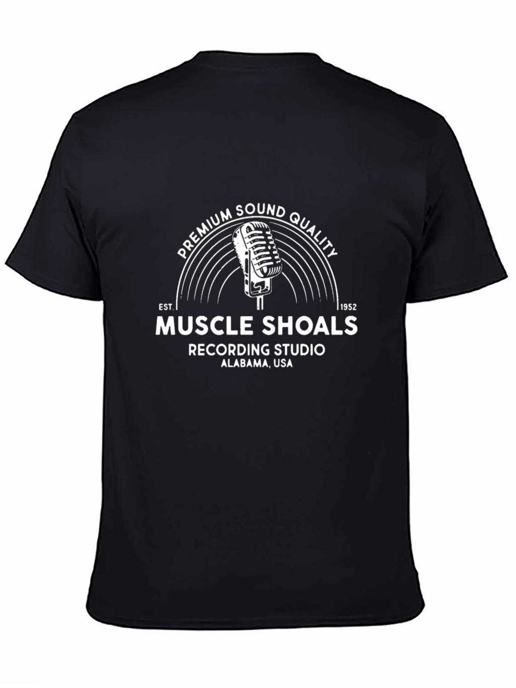 Muscle Shoals Recording Studio Black T-Shirt