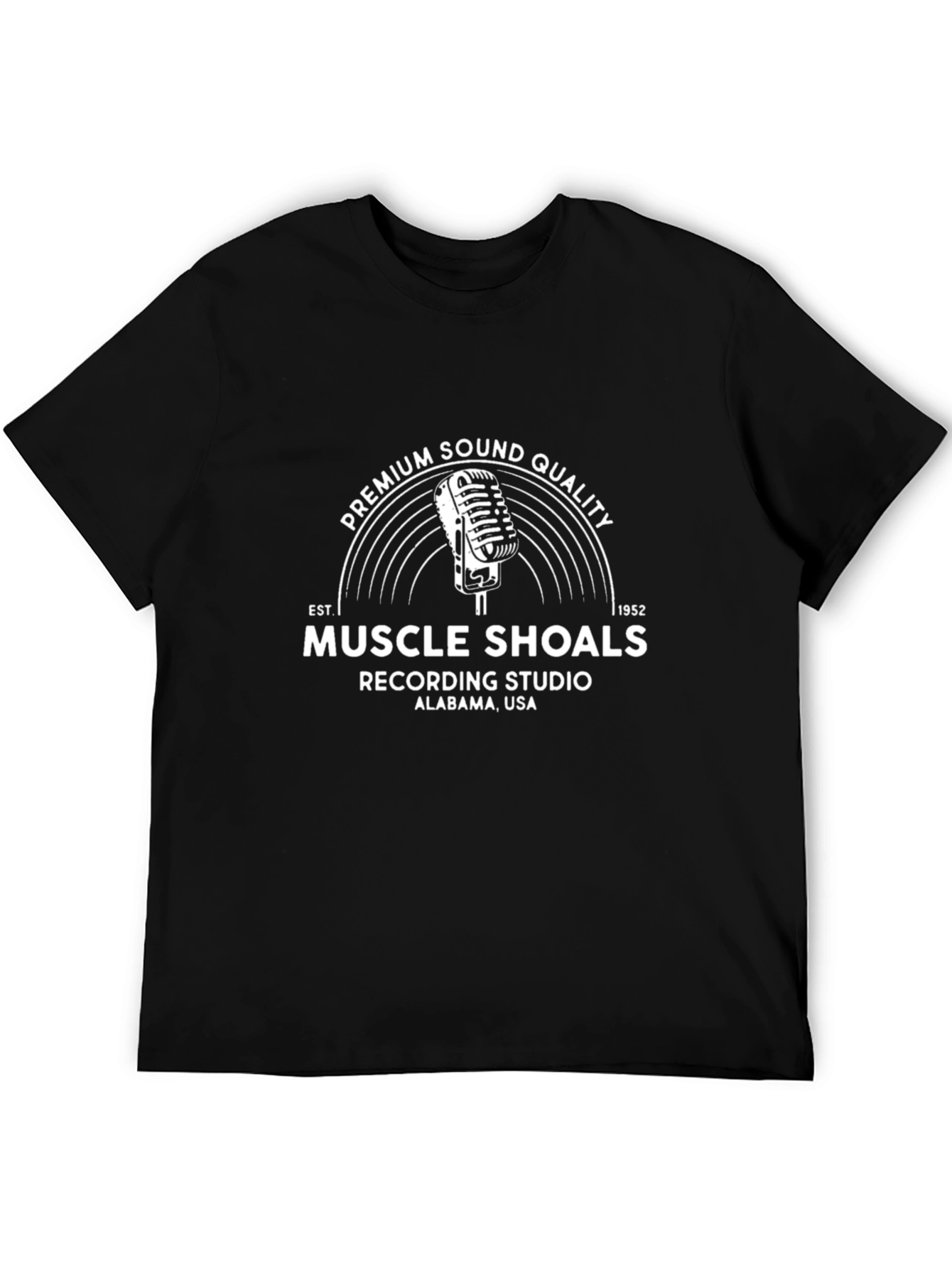 Muscle Shoals Recording Studio Black T-Shirt