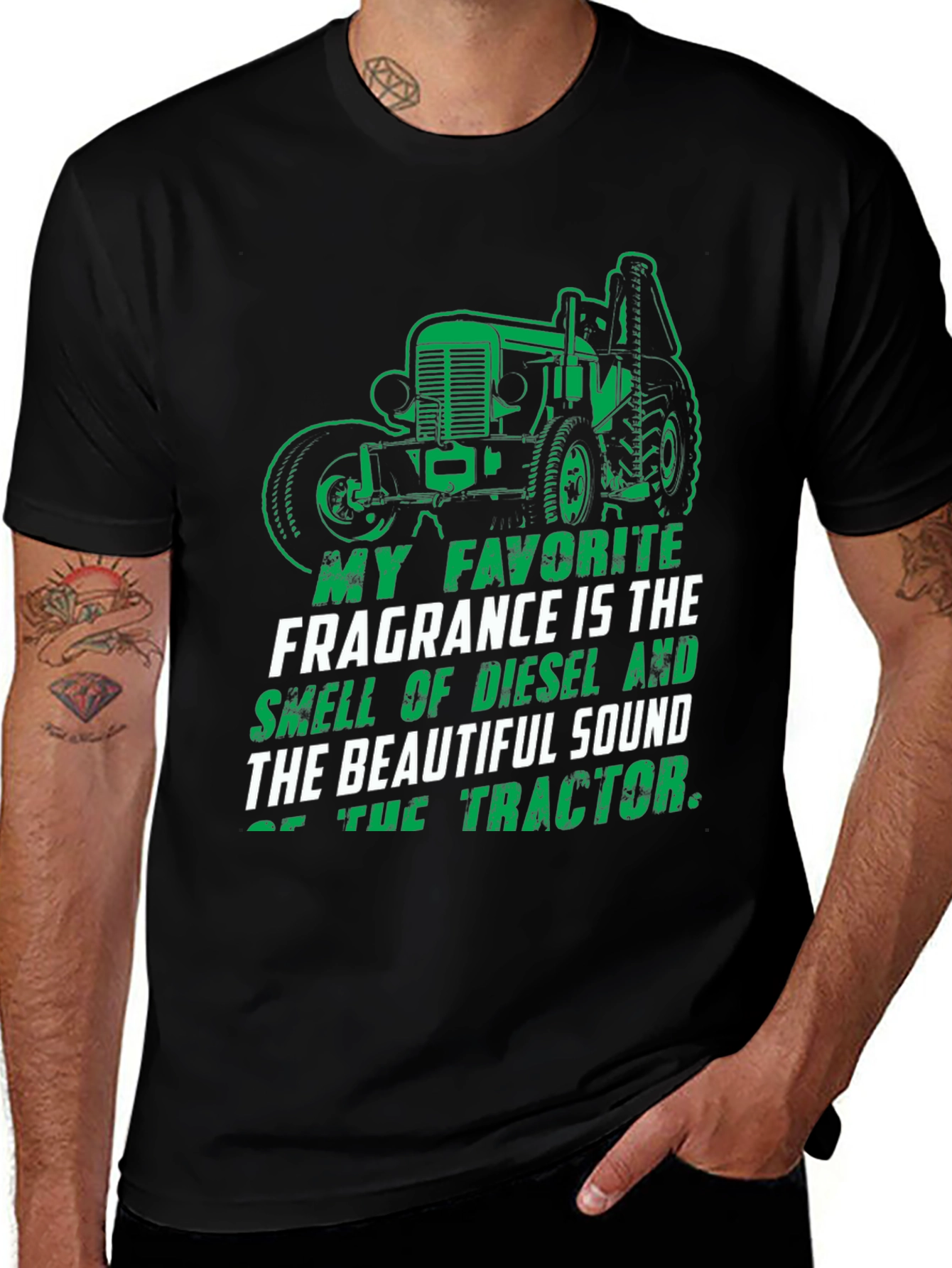 Diesel & Tractor T-Shirt: My Favorite Fragrance
