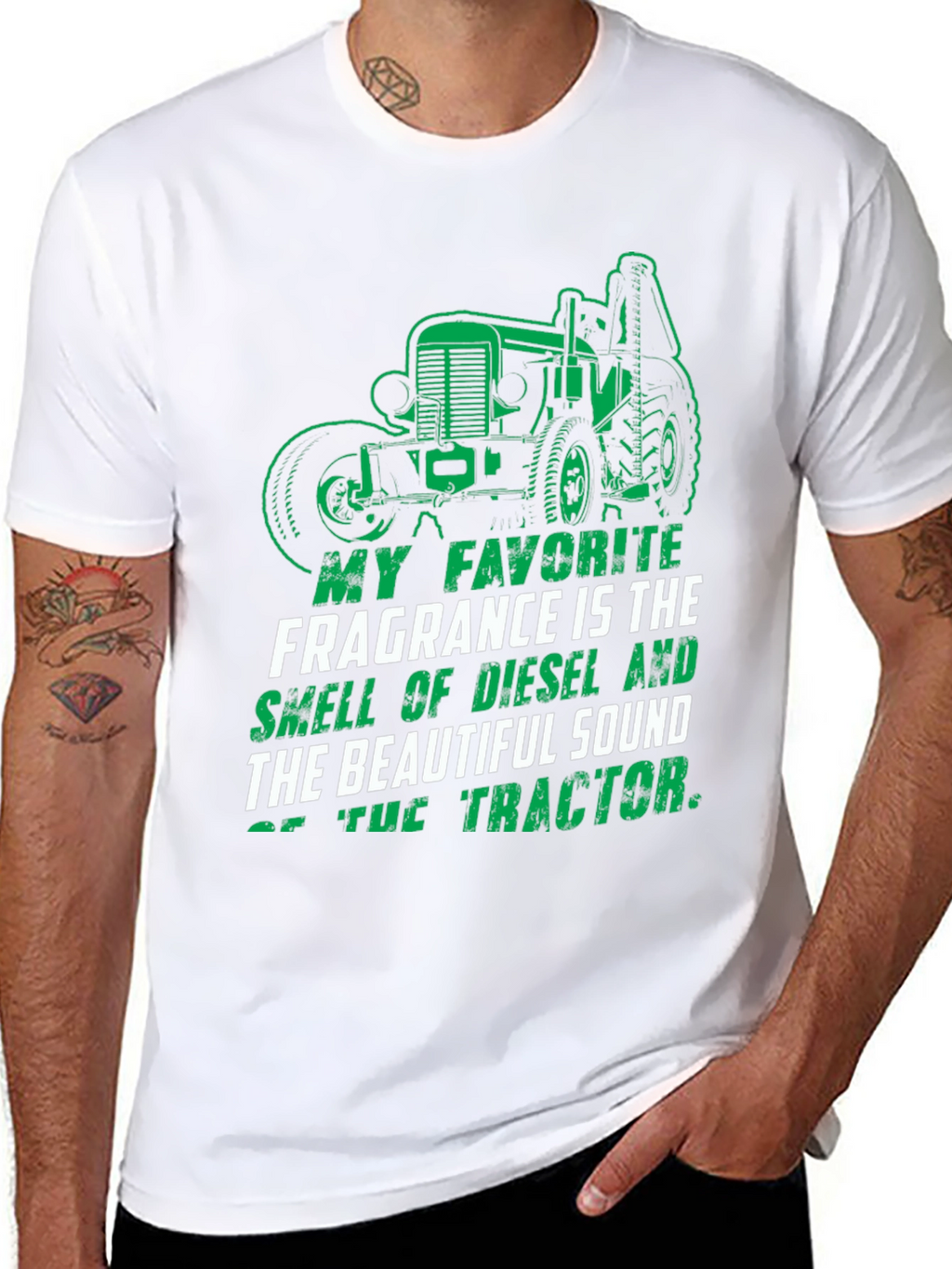 Diesel & Tractor T-Shirt: My Favorite Fragrance