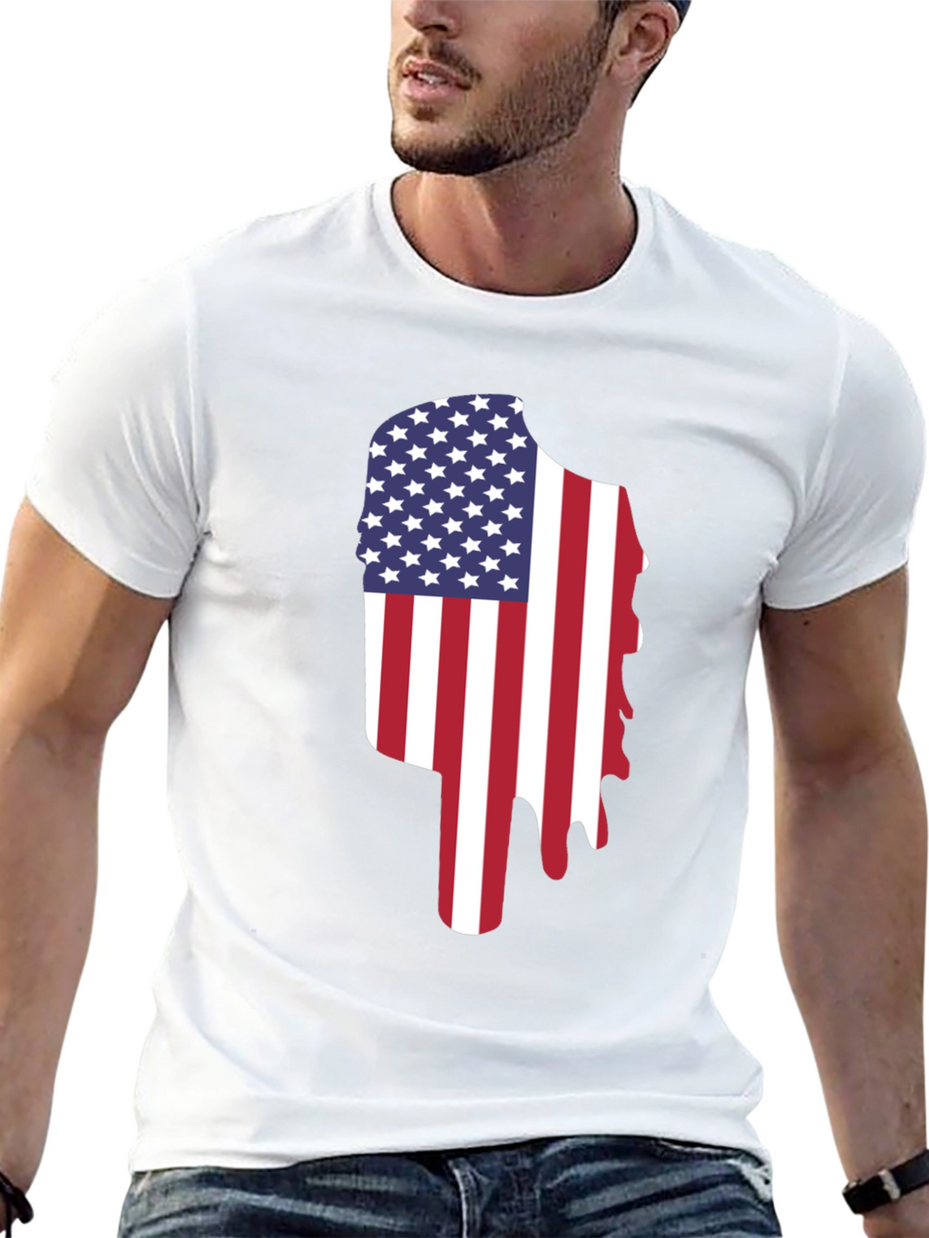 American Flag Popsicle Graphic Tee