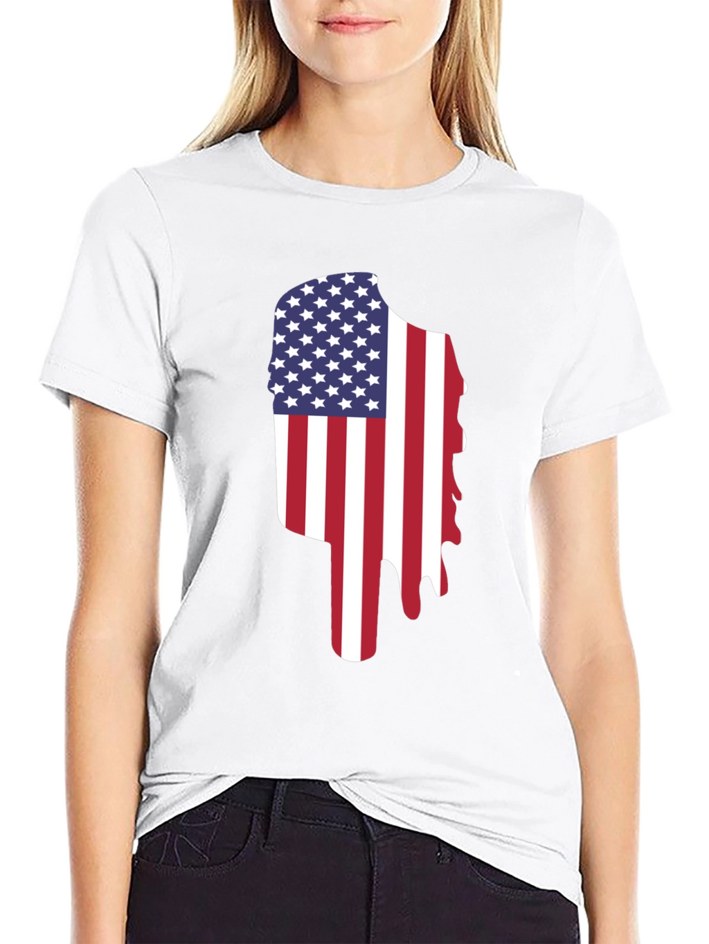American Flag Popsicle Graphic Tee