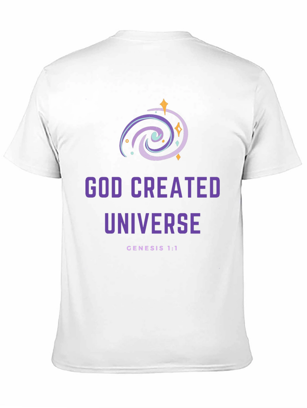 God Created Universe Graphic Tee