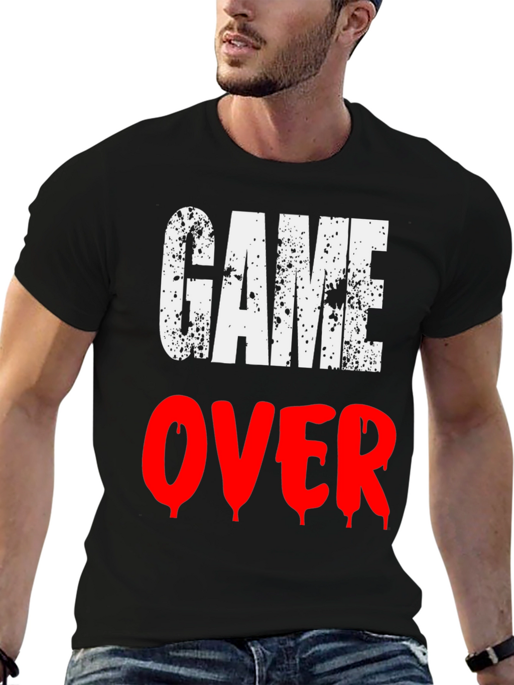 Game Over Graphic Tee - Gamer T-Shirt