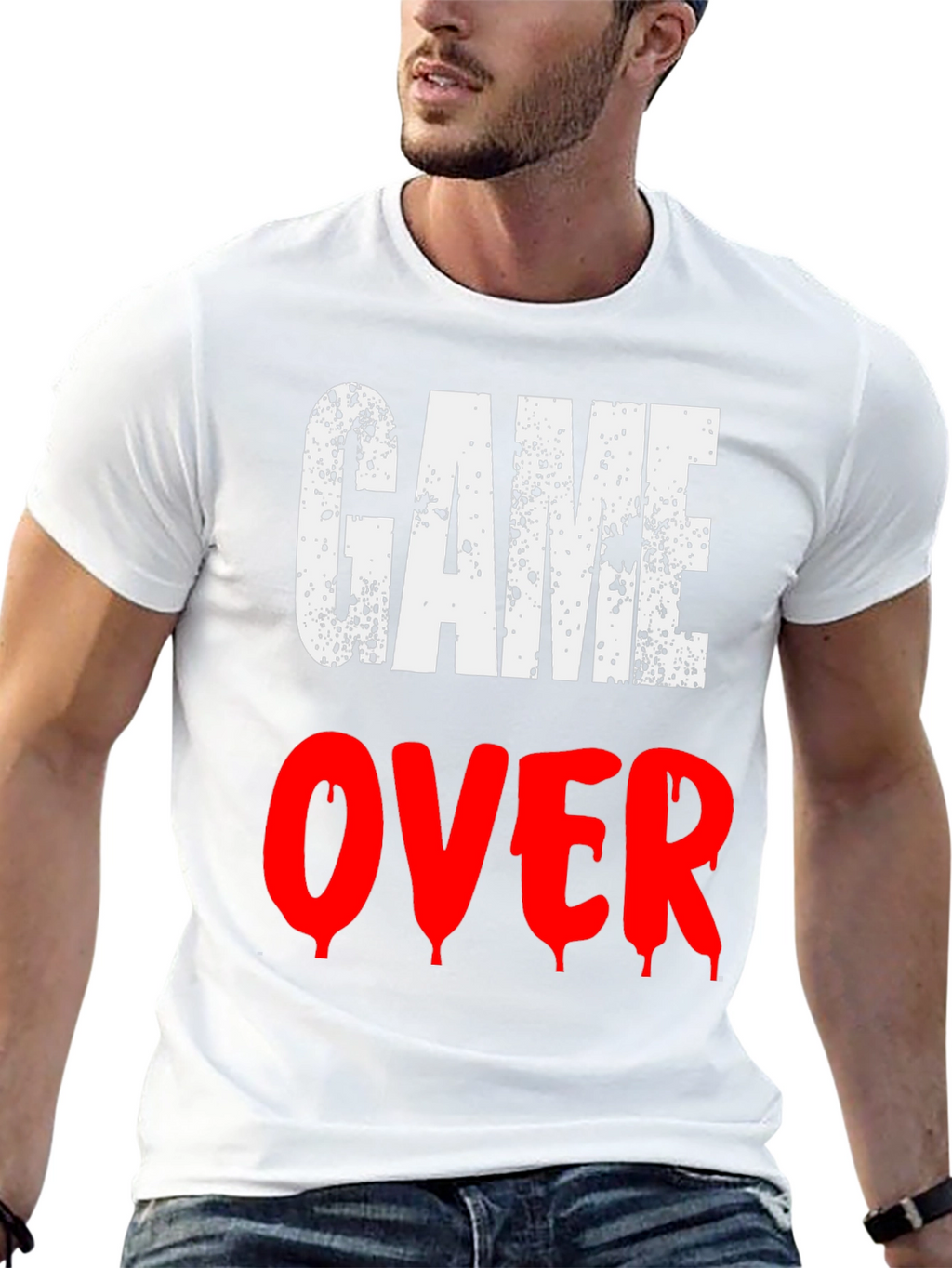 Game Over Graphic Tee - Gamer T-Shirt