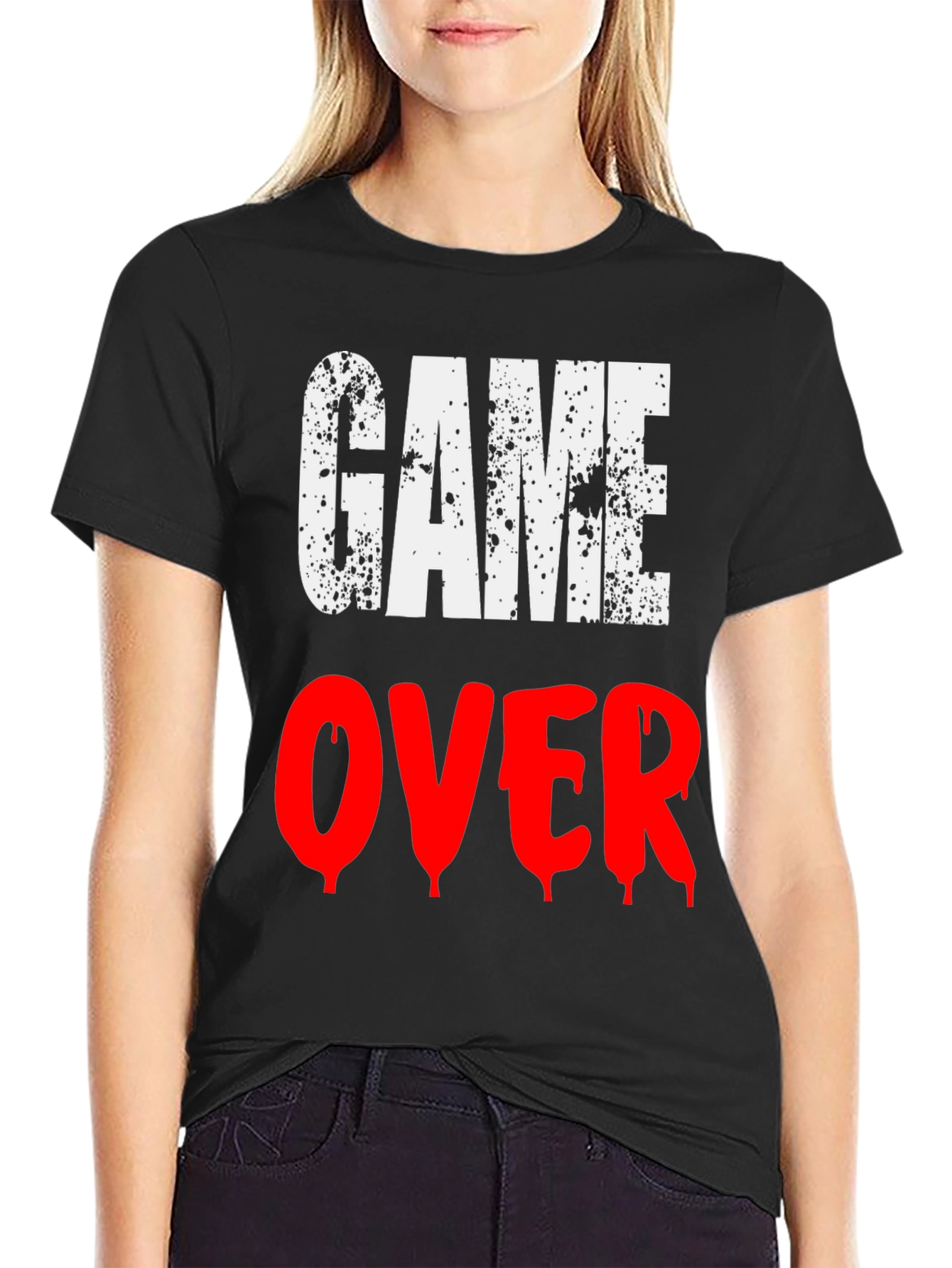 Game Over Graphic Tee - Gamer T-Shirt