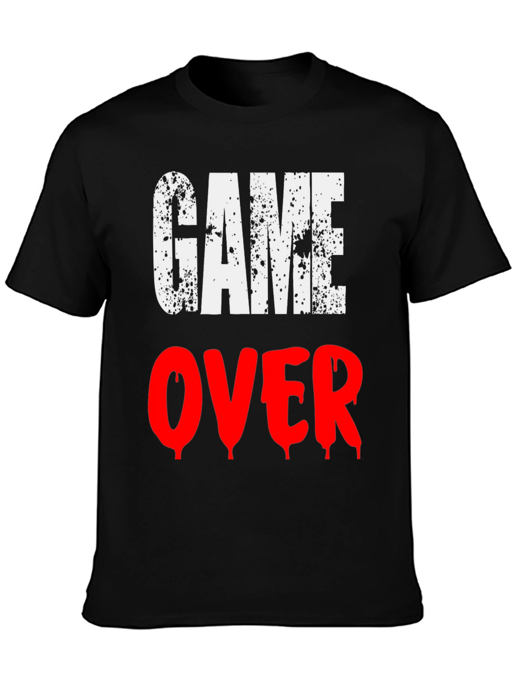 Game Over Graphic Tee - Gamer T-Shirt