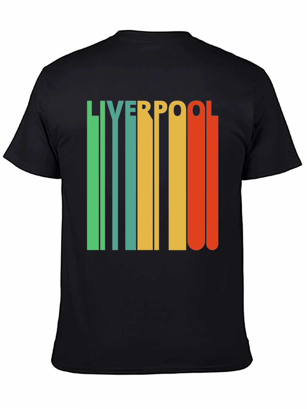 Liverpool Retro Style Graphic T-Shirt
