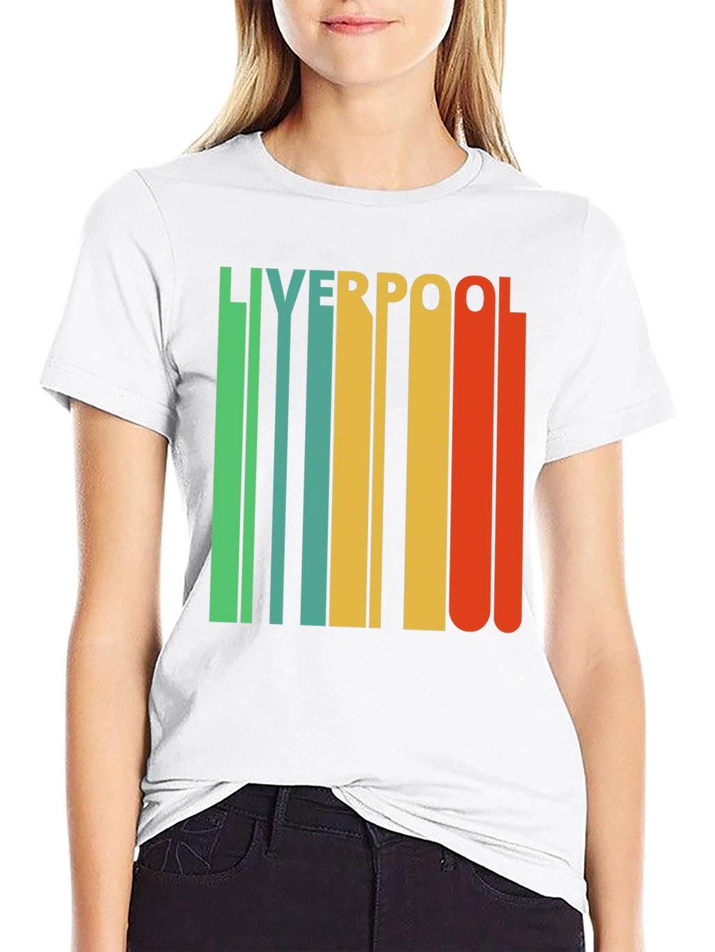 Liverpool Retro Style Graphic T-Shirt