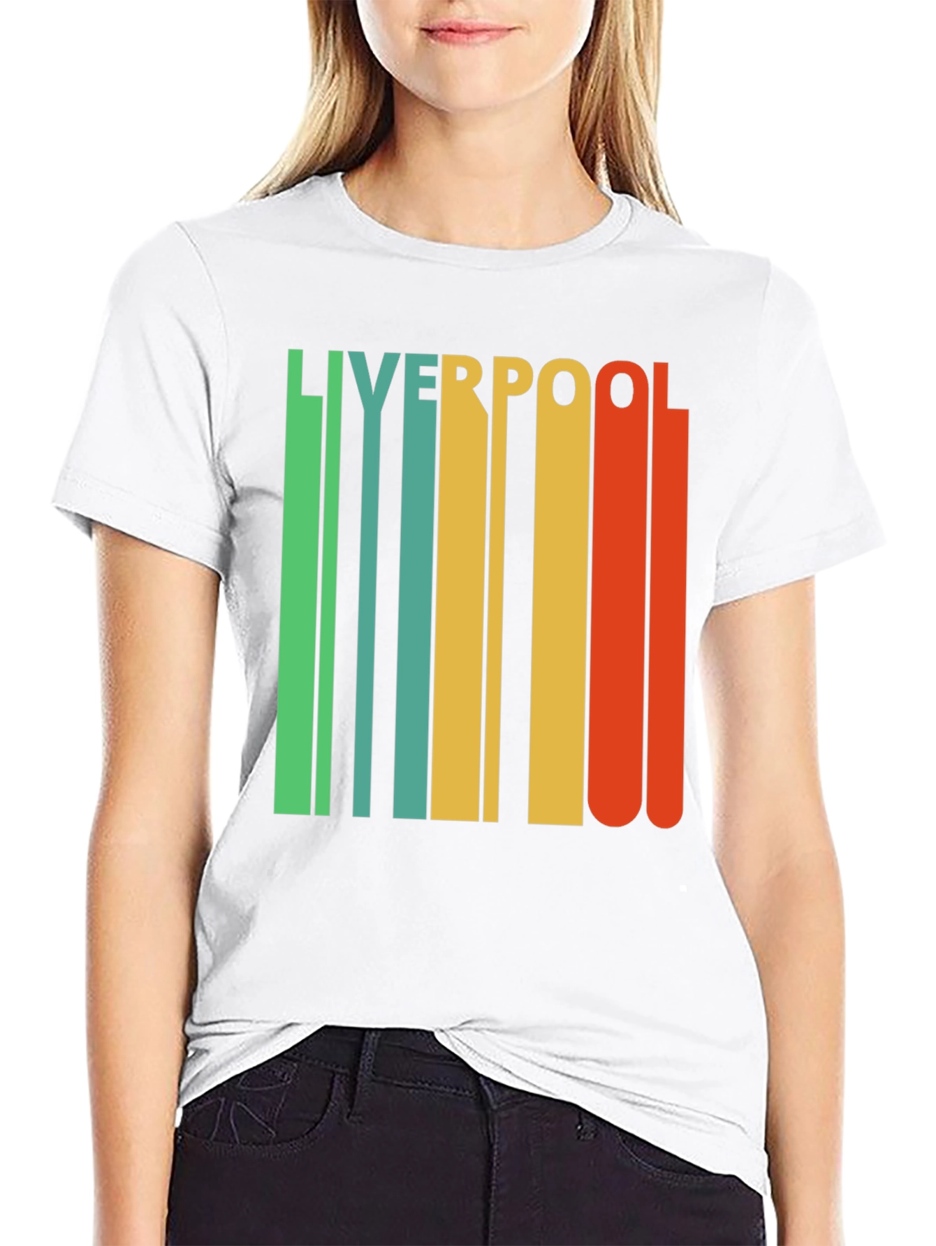Liverpool Retro Style Graphic T-Shirt