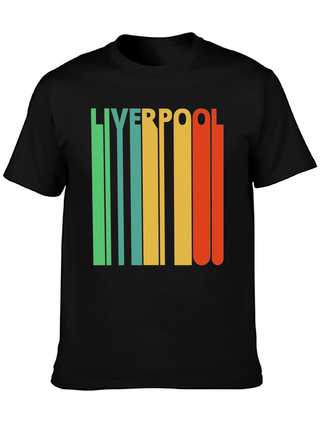 Liverpool Retro Style Graphic T-Shirt