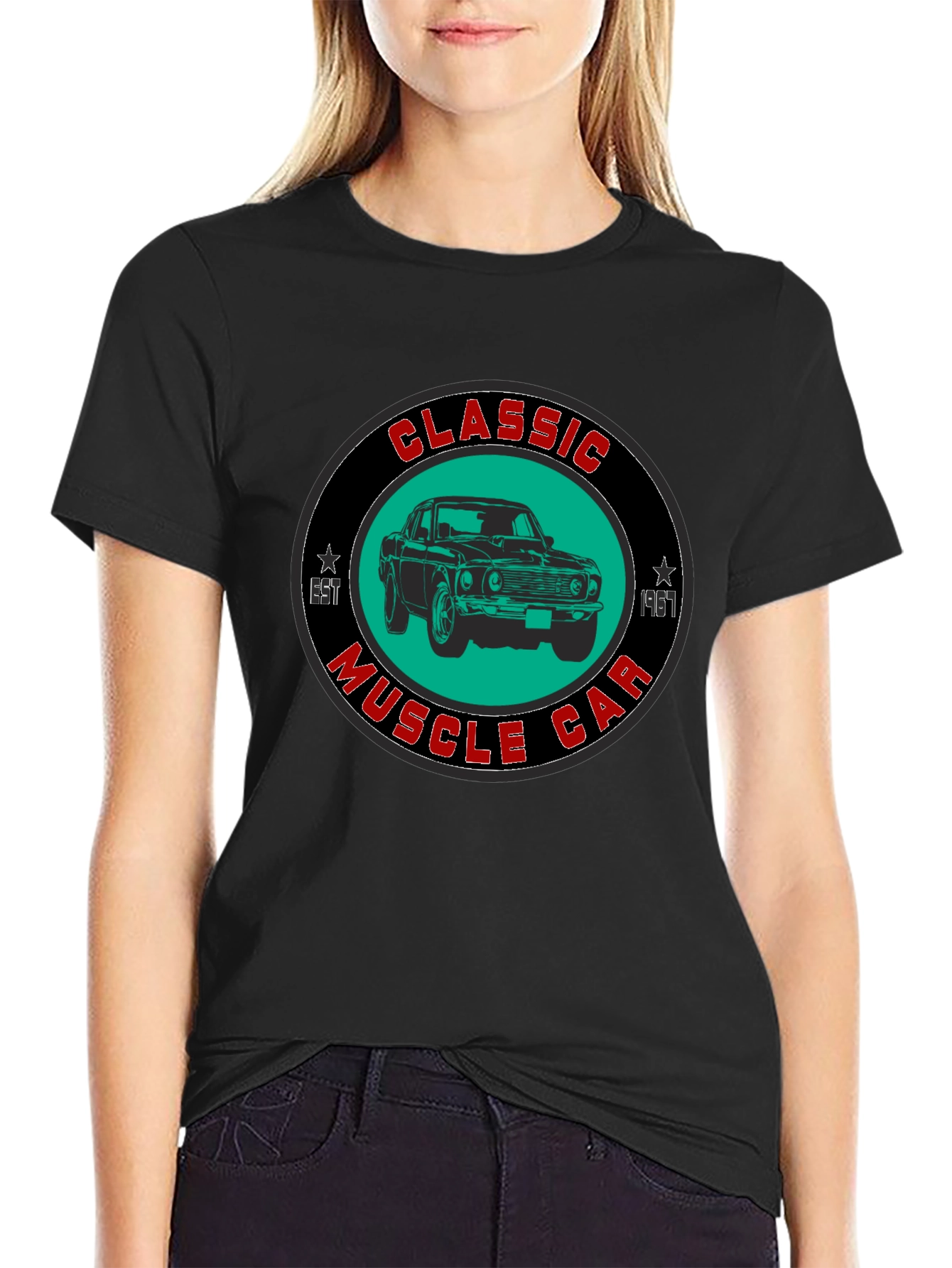 Classic Muscle Car T-Shirt - Vintage Design