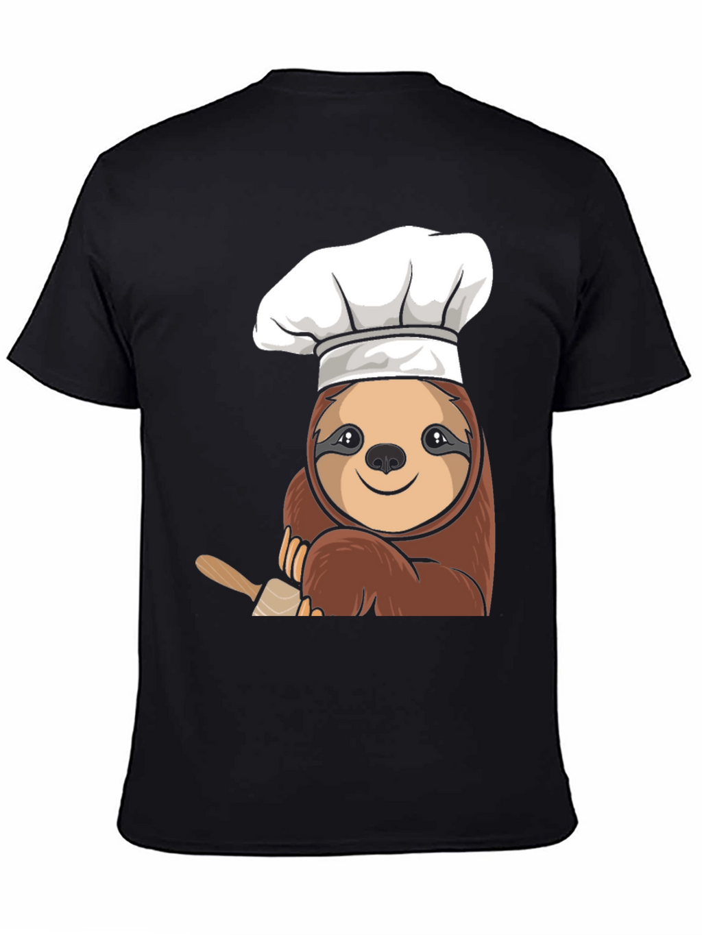 Chef Sloth T-Shirt - Cute Culinary Design