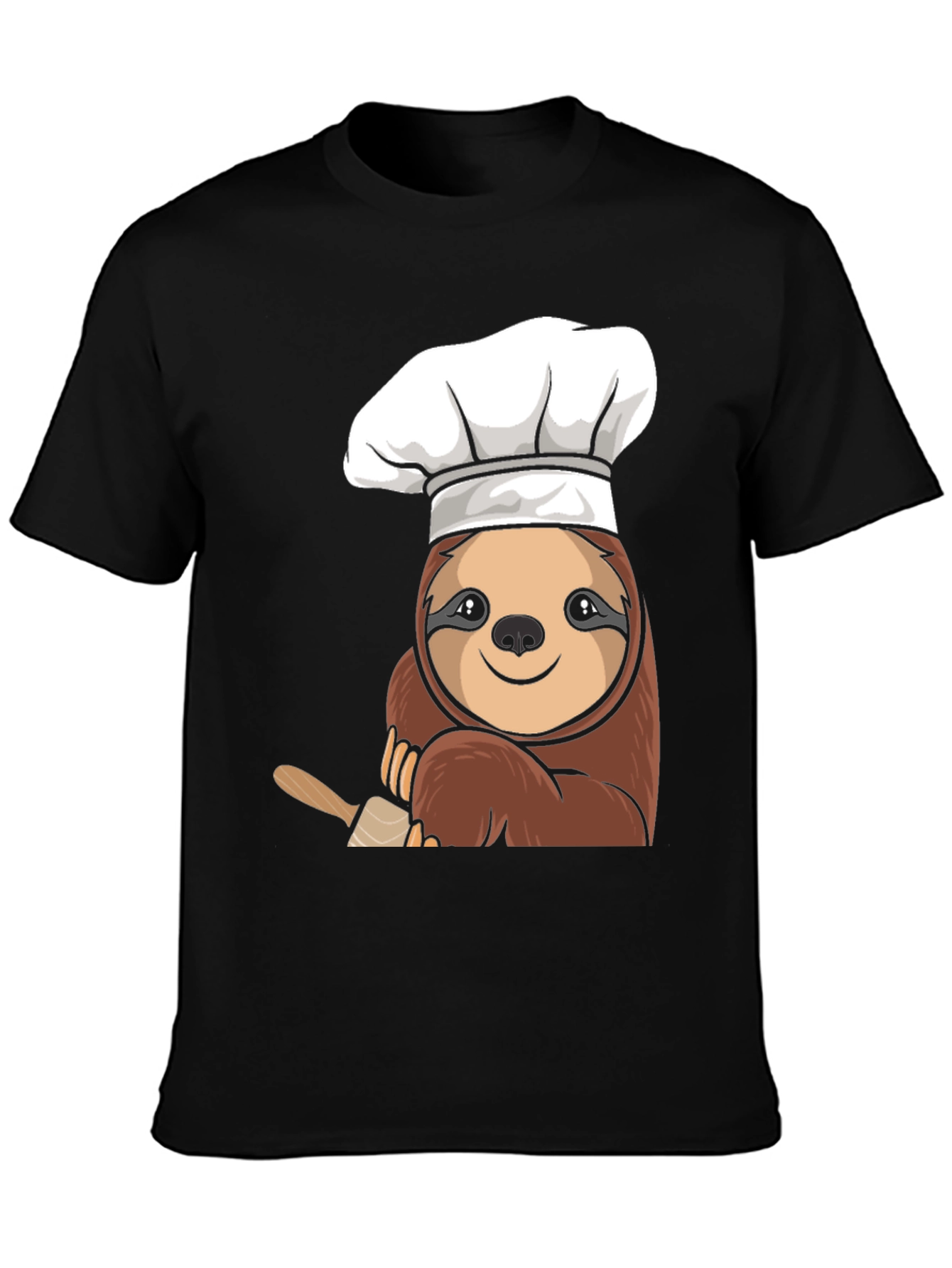 Chef Sloth T-Shirt - Cute Culinary Design