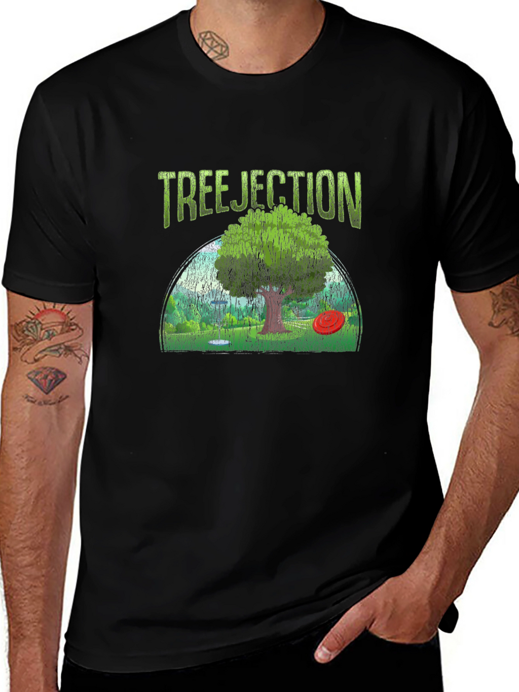 Treejection Disc Golf T-Shirt