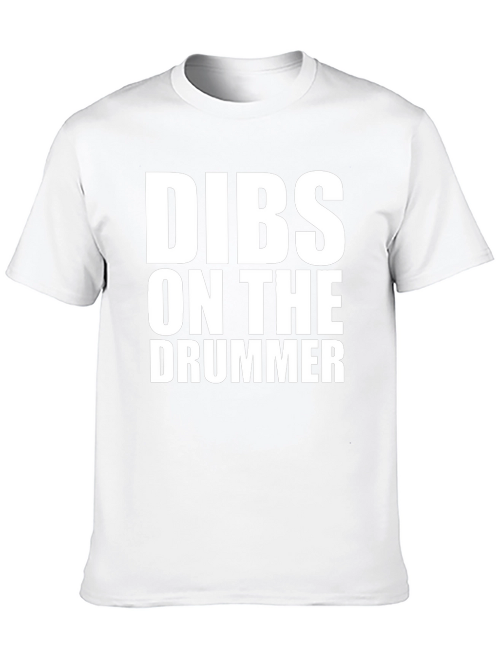 Dibs on the Drummer Black T-Shirt