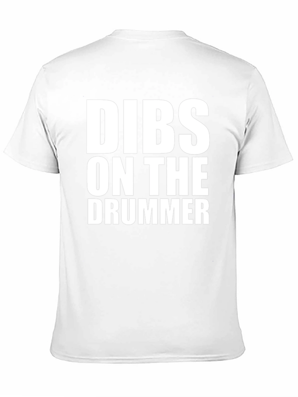 Dibs on the Drummer Black T-Shirt