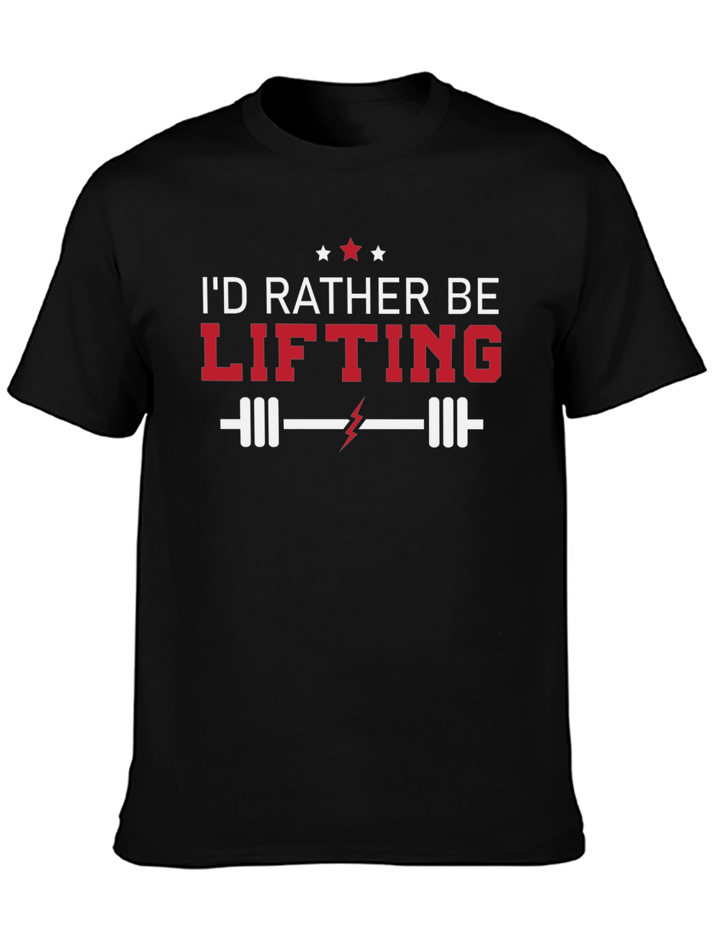 Id Rather Be Lifting Graphic Tee