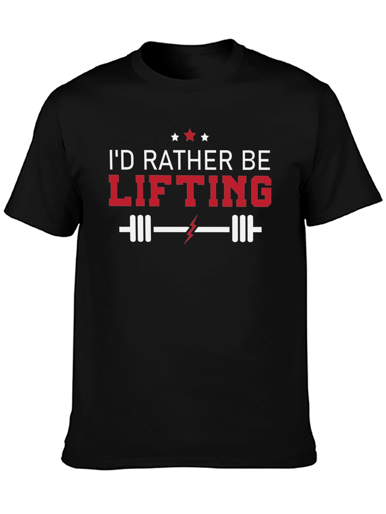 Id Rather Be Lifting Graphic Tee