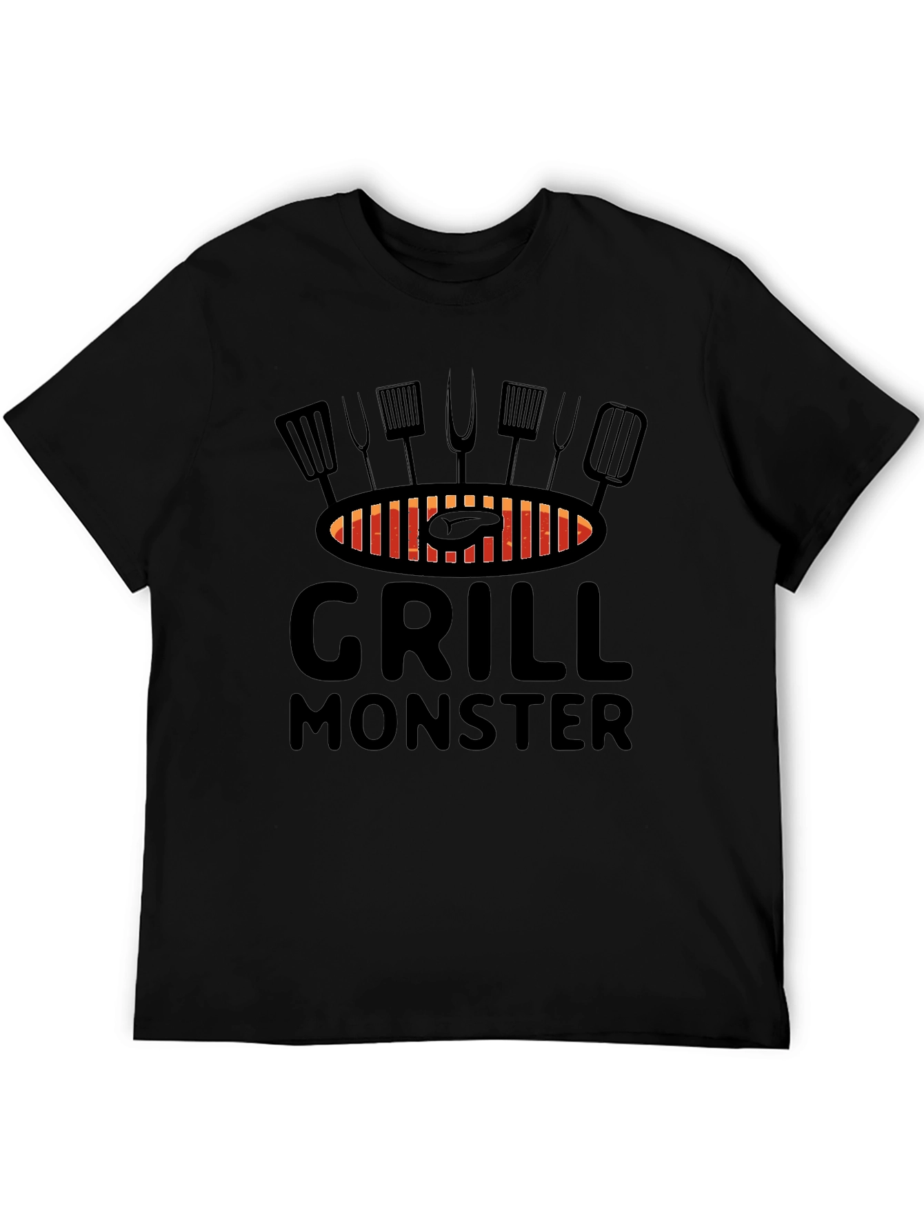 Grill Monster Graphic T-Shirt - BBQ Lover Tee