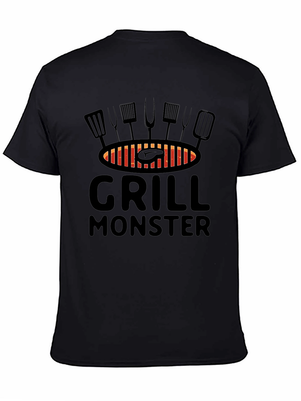 Grill Monster Graphic T-Shirt - BBQ Lover Tee