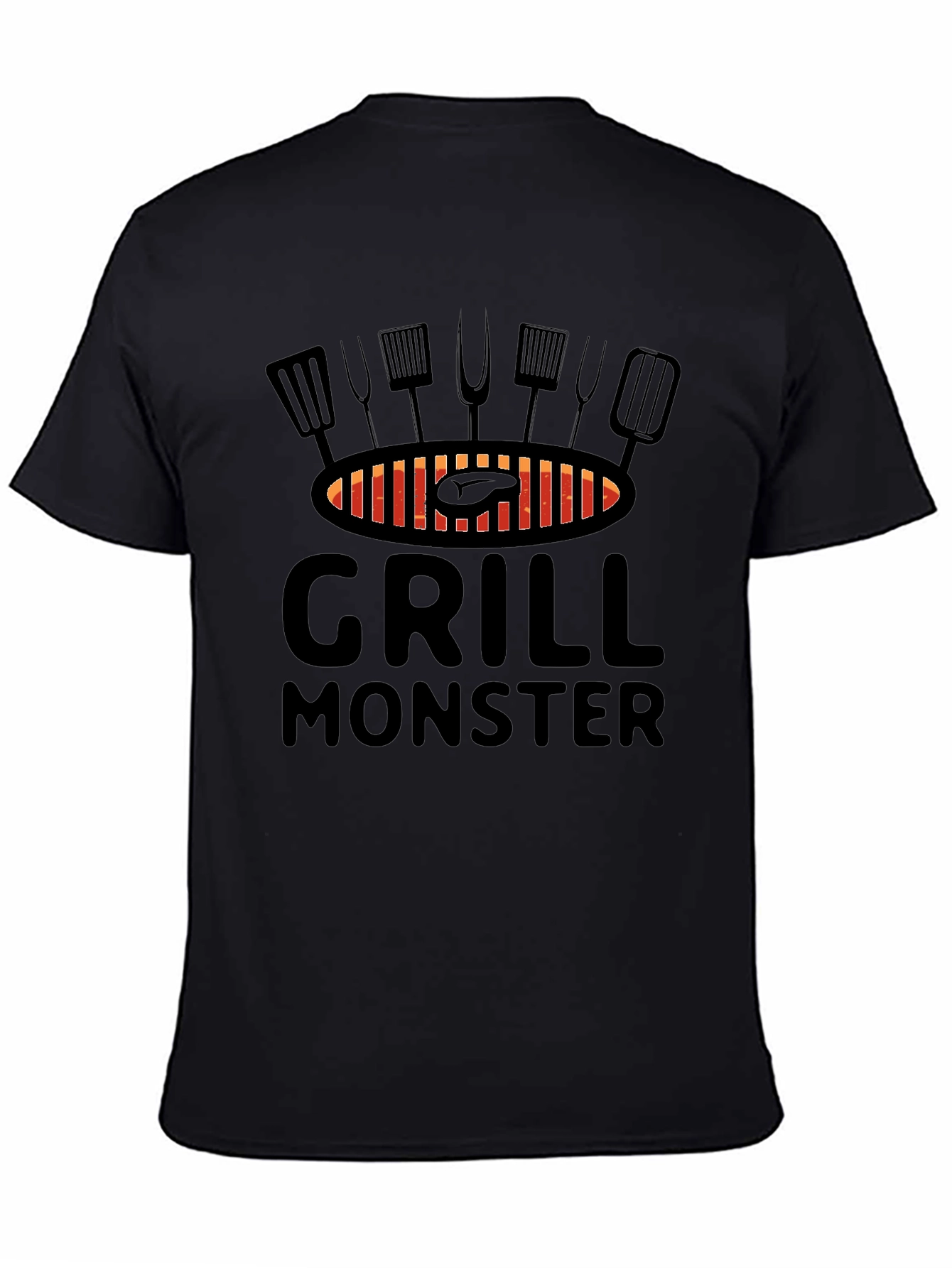 Grill Monster Graphic T-Shirt - BBQ Lover Tee