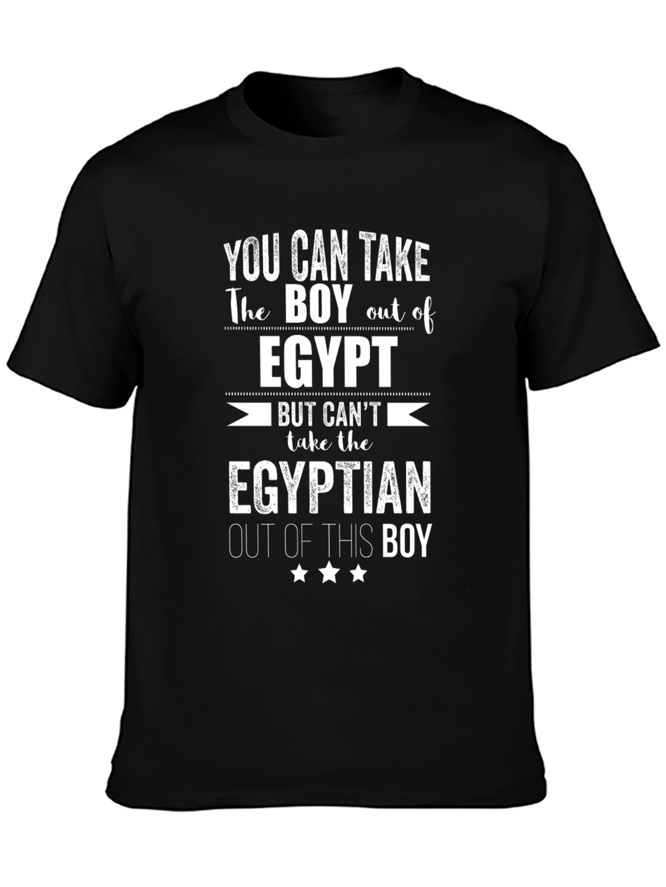 Egyptian Pride T-Shirt - Boy Out of Egypt Funny Tee