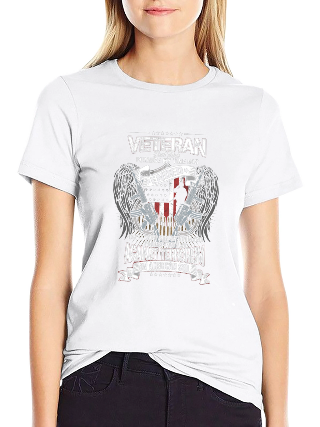 Veteran Patriotic Graphic T-Shirt