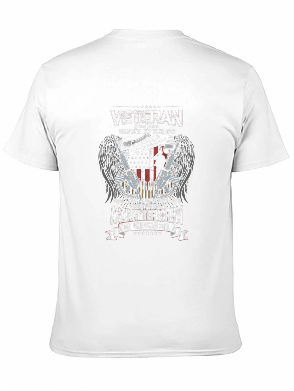 Veteran Patriotic Graphic T-Shirt