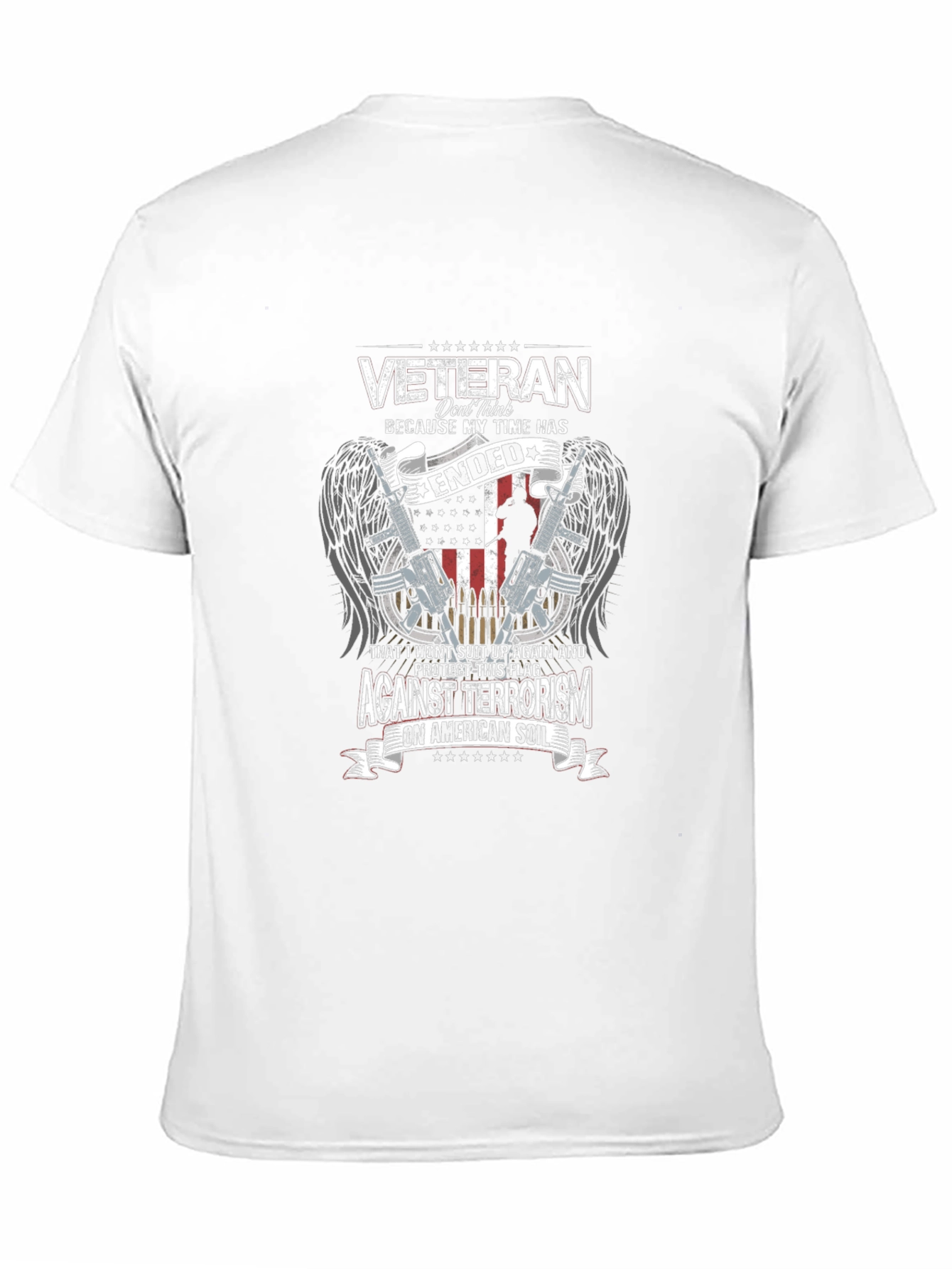 Veteran Patriotic Graphic T-Shirt