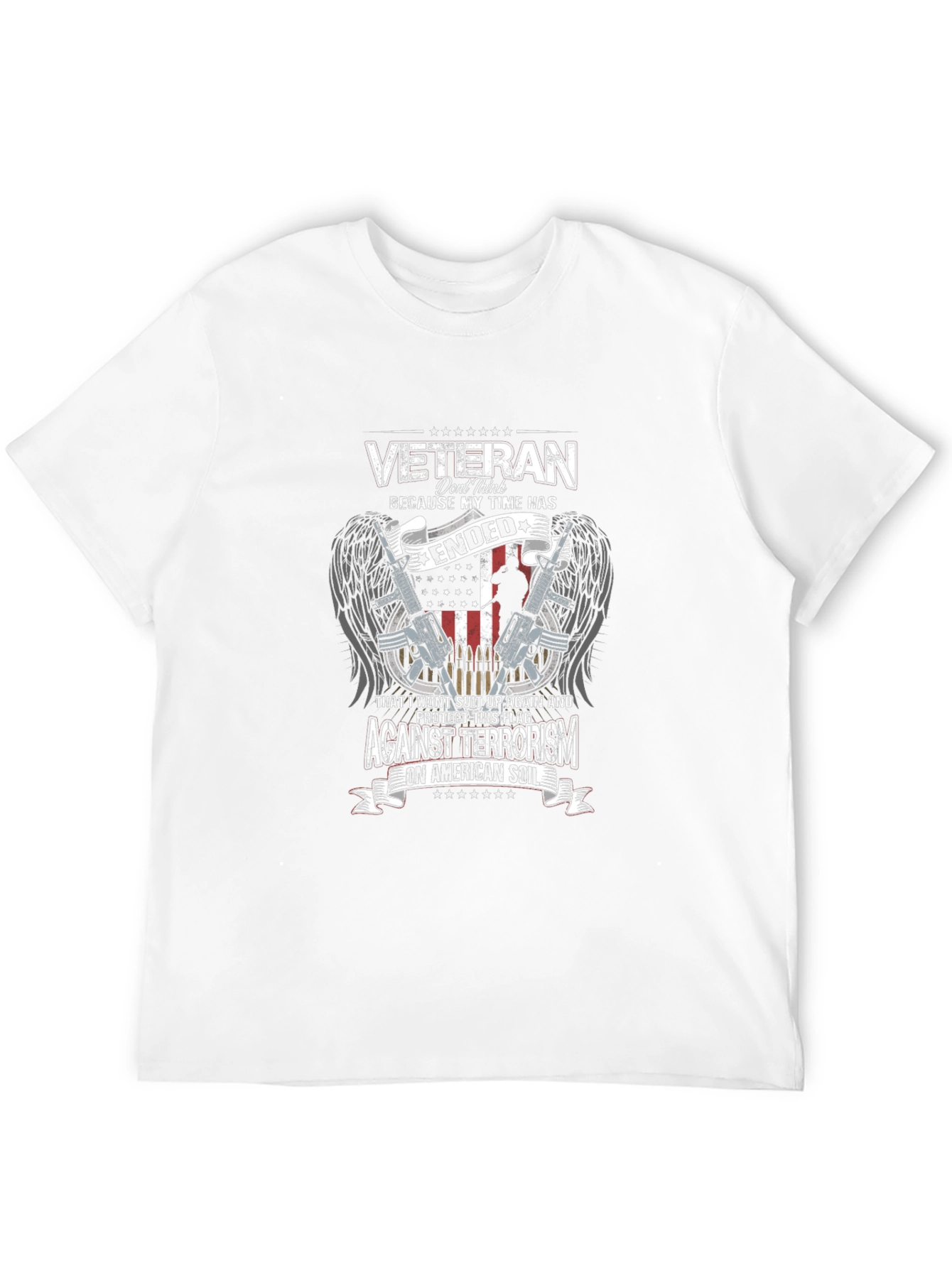 Veteran Patriotic Graphic T-Shirt