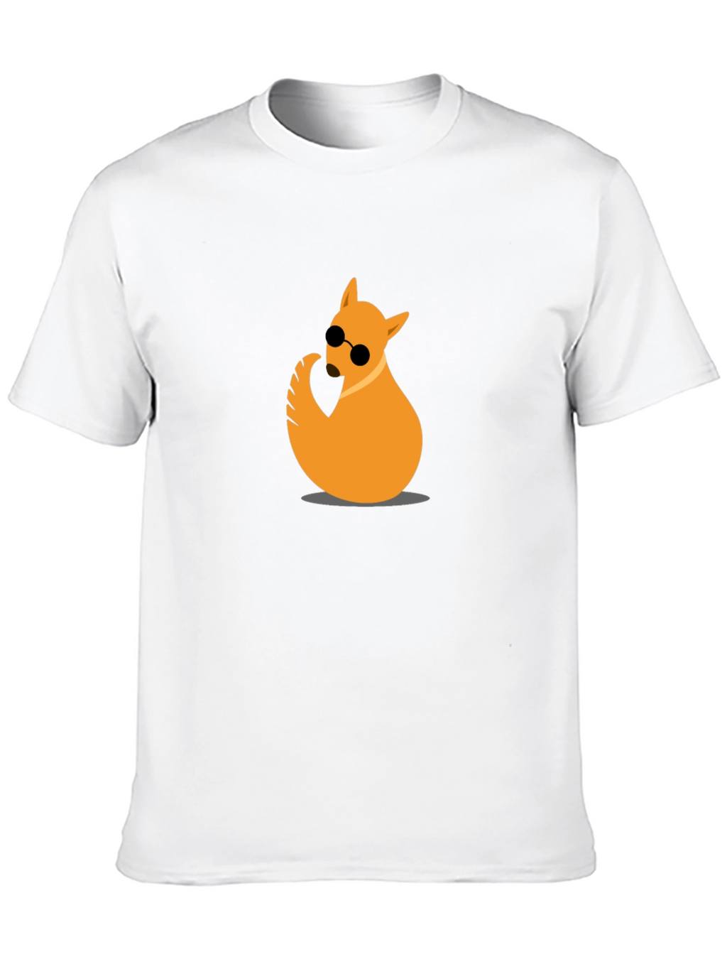 Cool Cat Tee - Black Cotton Graphic T-Shirt