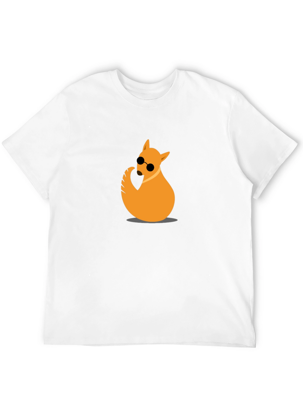 Cool Cat Tee - Black Cotton Graphic T-Shirt