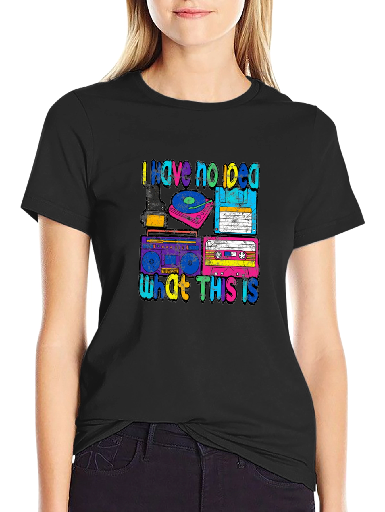 I Have No Idea What This Is T-Shirt 80s Retro