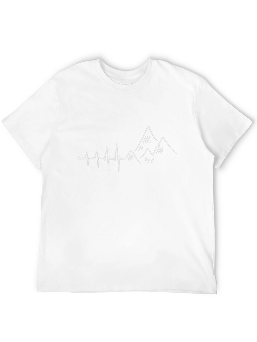 Mountain Heartbeat T-Shirt - Black