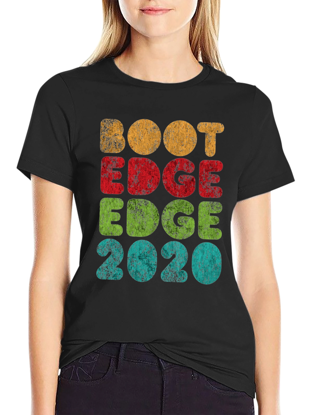 Boot Edge Edge 2020 Retro Graphic Tee