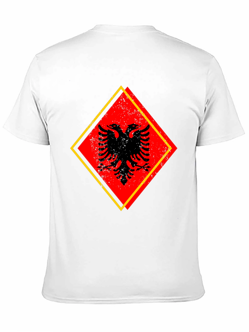 Albanian Eagle Graphic Tee - Black