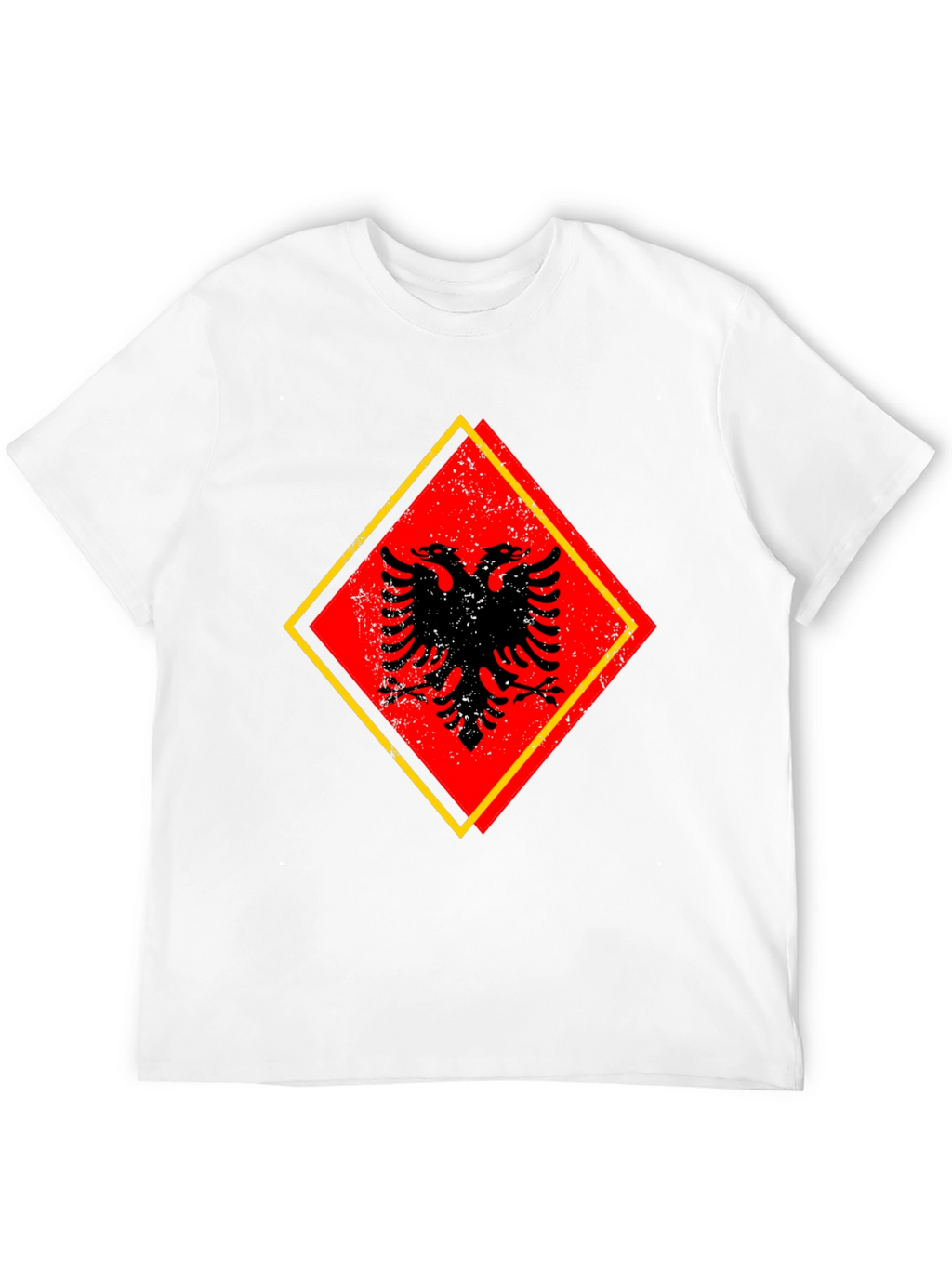 Albanian Eagle Graphic Tee - Black