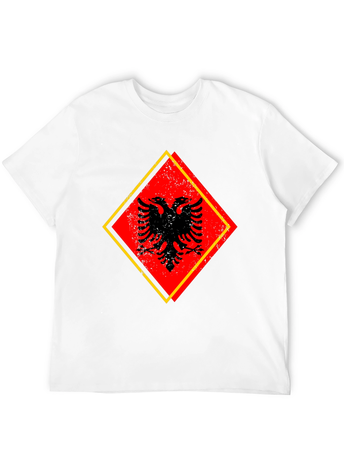Albanian Eagle Graphic Tee - Black