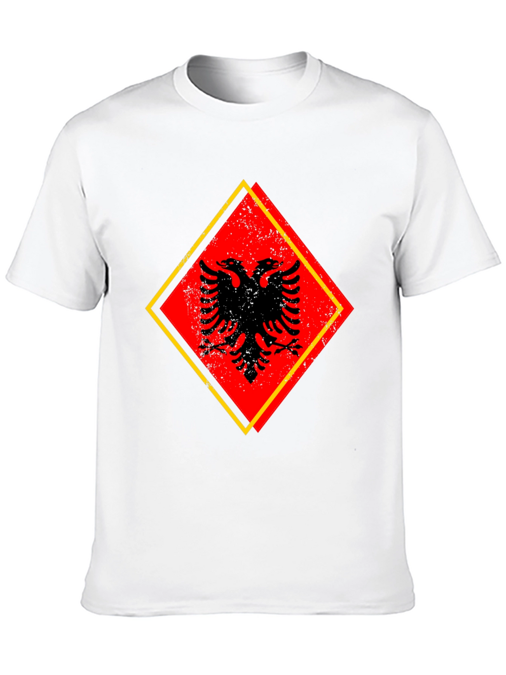 Albanian Eagle Graphic Tee - Black